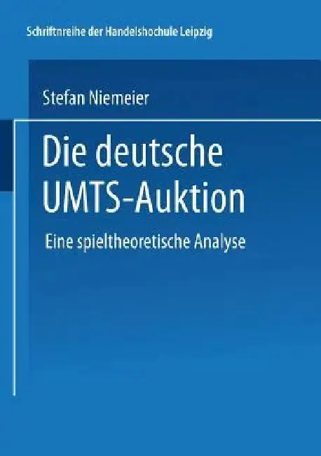 Cover of Die Deutsche Umts-Auktion