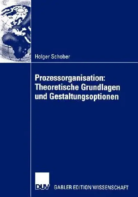 Cover of Prozessorganisation