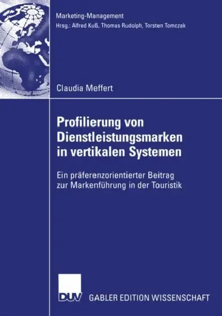 Cover of Profilierung Von Dienstleistungsmarken in Vertikalen Systemen