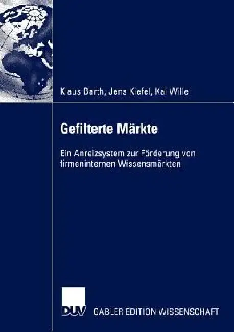 Cover of Gefilterte Märkte