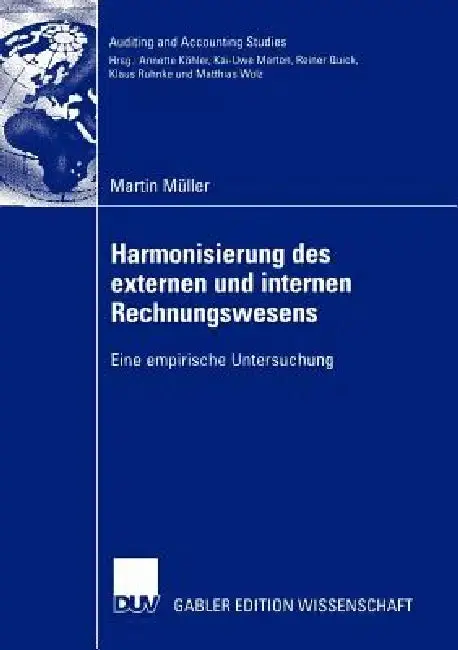 Cover of Harmonisierung Des Internen Und Externen Rechnungswesens