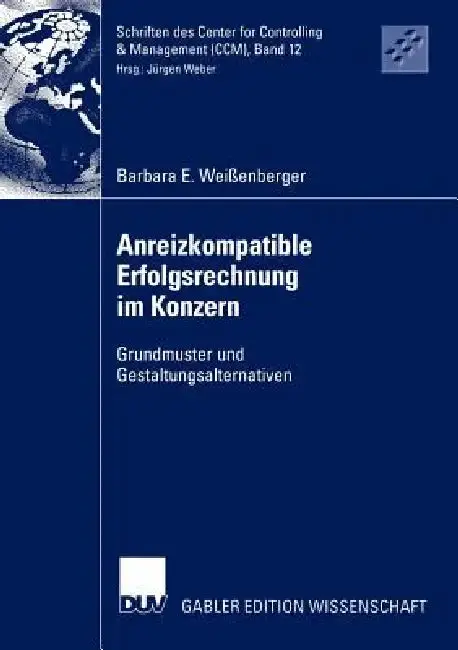 Cover of Anreizkompatible Erfolgsrechnung Im Konzern