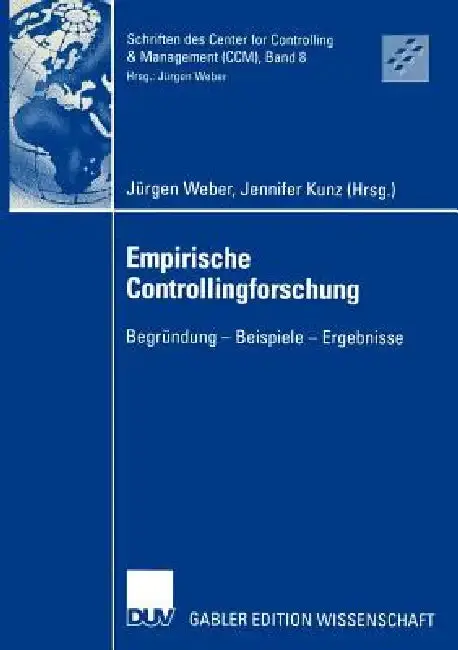 Cover of Empirische Controllingforschung