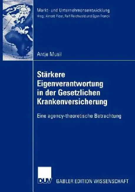 Cover of Stärkere Eigenverantwortung in Der Gesetzlichen Krankenversicherung