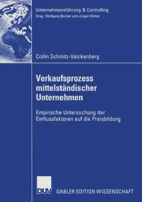 Cover of Verkaufsprozess Mittelständischer Unternehmen