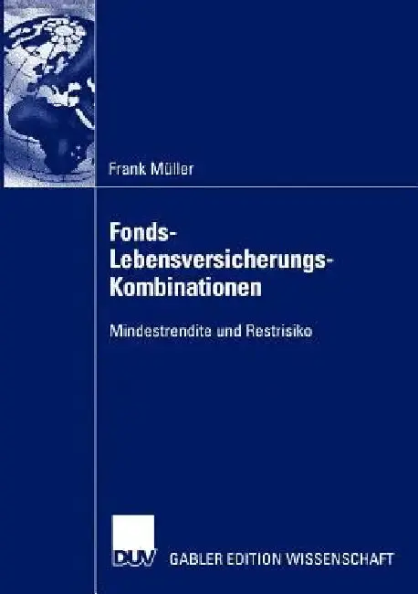Cover of Fonds-Lebensversicherungs-Kombinationen