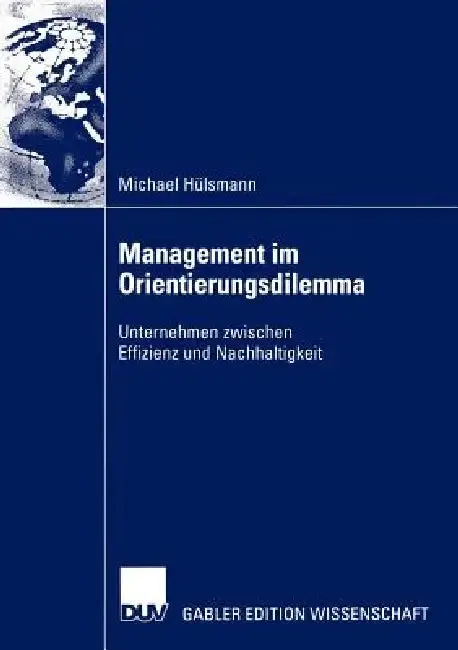 Cover of Management Im Orientierungsdilemma