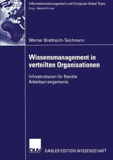 Cover of Wissensmanagement in Verteilten Organisationen
