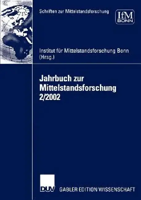 Cover of Jahrbuch Zur Mittelstandsforschung 2/2002