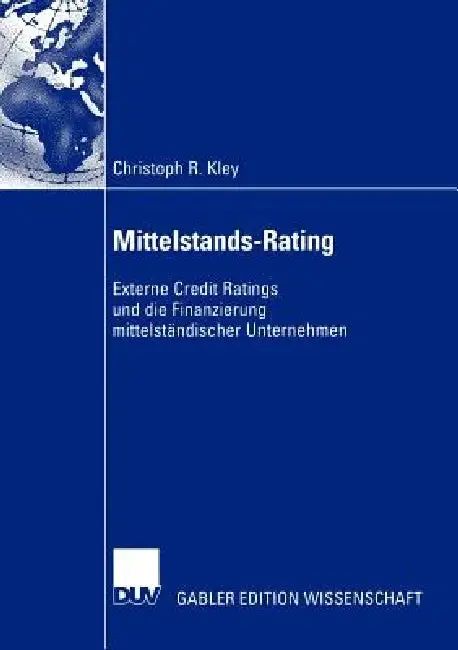 Cover of Mittelstands-Rating