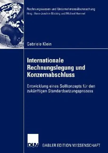 Cover of Internationale Rechnungslegung Und Konzernabschluss