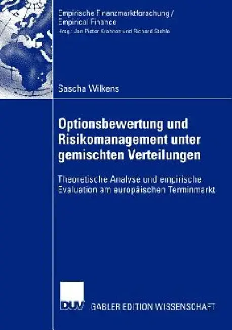 Cover of Optionsbewertung Und Risikomanagement Unter Gemischten Verteilungen
