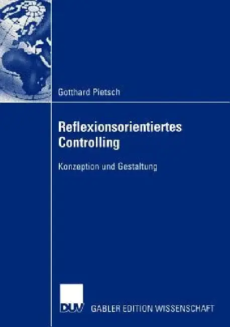 Cover of Reflexionsorientiertes Controlling