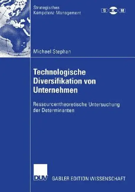 Cover of Technologische Diversifikation Von Unternehmen