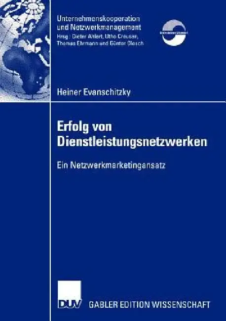 Cover of Erfolg Von Dienstleistungsnetzwerken