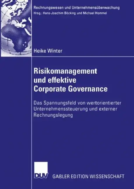 Cover of Risikomanagement Und Effektive Corporate Governance