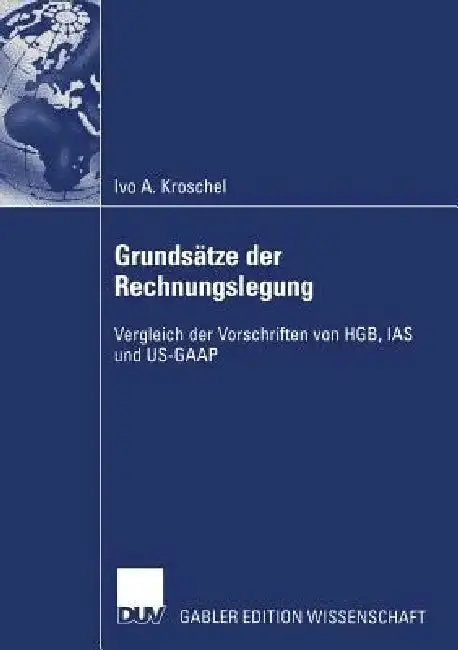 Cover of Grundsätze Der Rechnungslegung