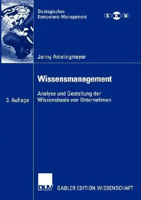 Cover of Wissensmanagement
