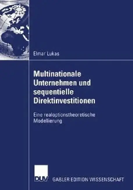 Cover of Multinationale Unternehmen Und Sequentielle Direktinvestitionen