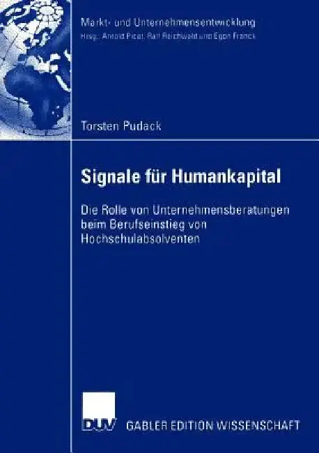 Cover of Signale Für Humankapital