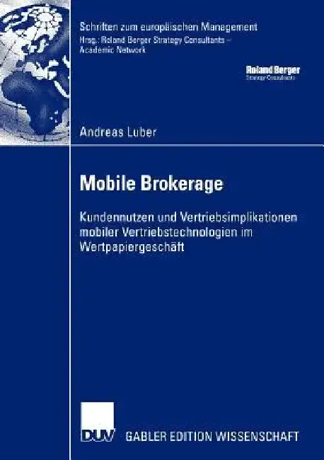 Cover of Mobile Brokerage
