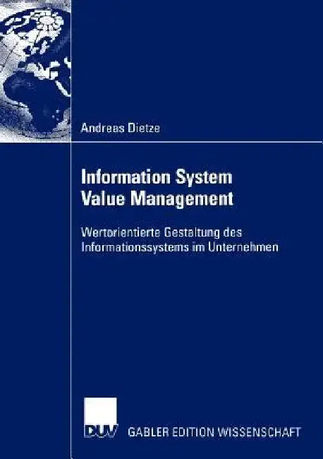 Cover of Information System Value Management