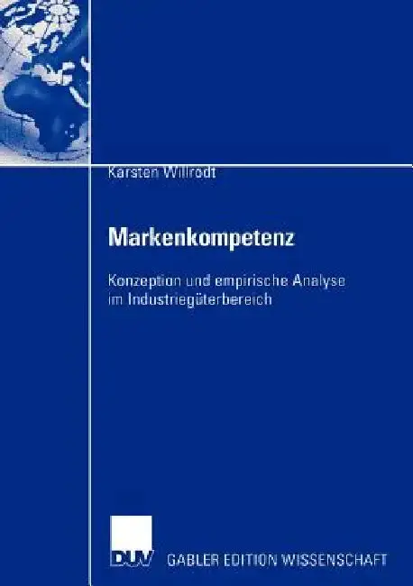 Cover of Markenkompetenz