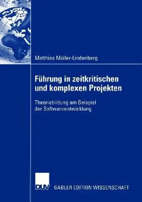 Cover of Führung in Zeitkritischen Und Komplexen Projekten