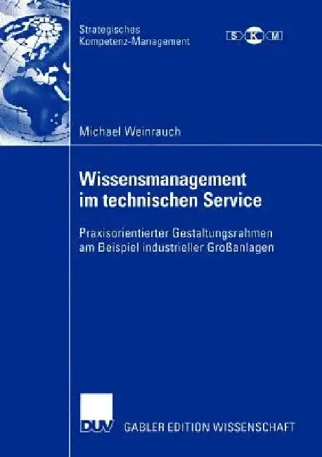 Cover of Wissensmanagement Im Technischen Service