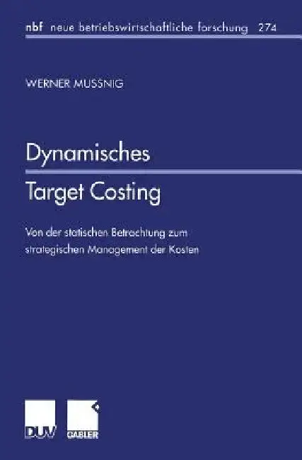 Cover of Dynamisches Target Costing