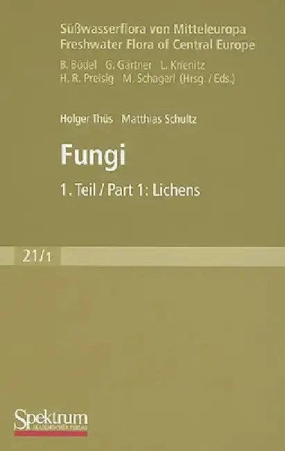Cover of Süßwasserflora Von Mitteleuropa, Bd. 21/1 Freshwater Flora of Central Europe, Vol. 21/1