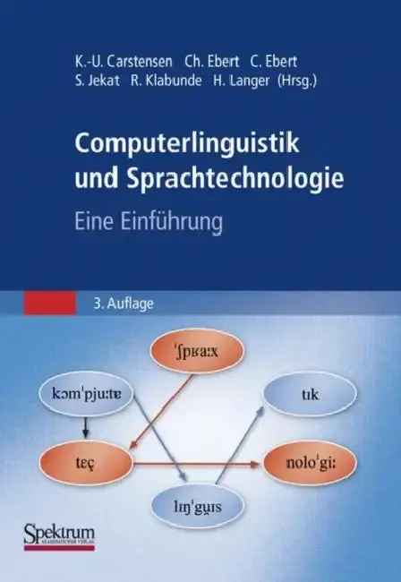 Cover of Computerlinguistik Und Sprachtechnologie