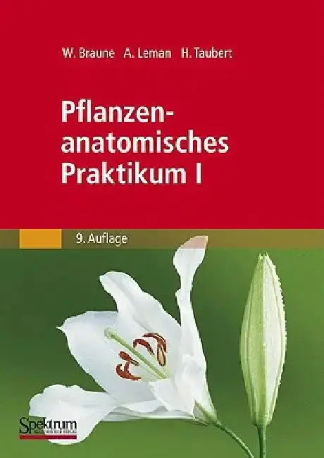 Cover of Pflanzenanatomisches Praktikum I
