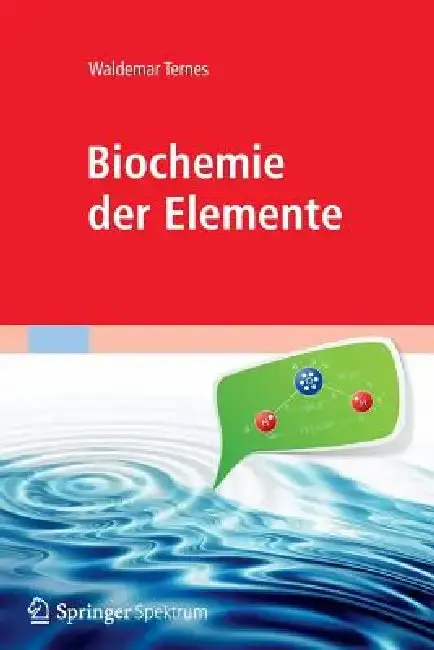 Cover of Biochemie Der Elemente