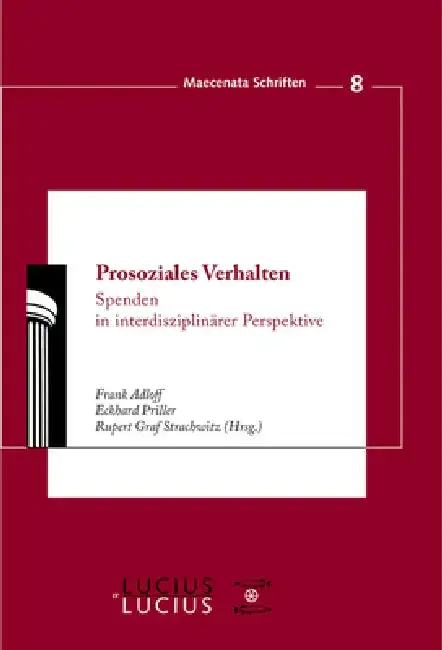 Cover of Prosoziales Verhalten