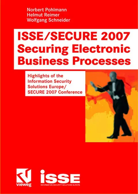 Cover of ISSE/SECURE 2007 Securing Electronic Business Processes