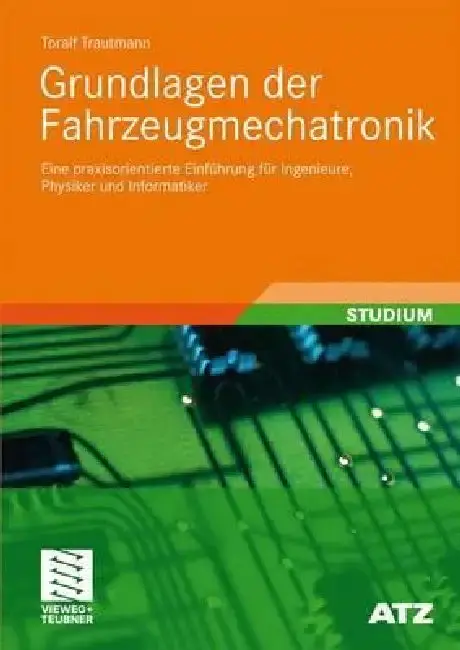 Cover of Grundlagen Der Fahrzeugmechatronik