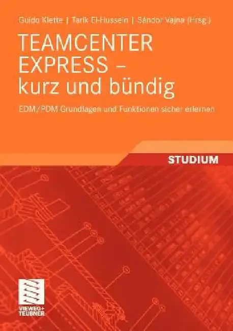 Cover of Teamcenter Express - Kurz Und Bündig