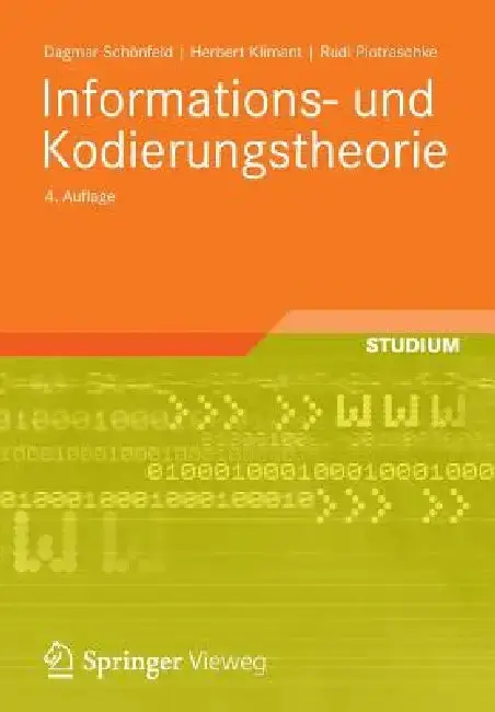Cover of Informations- Und Kodierungstheorie