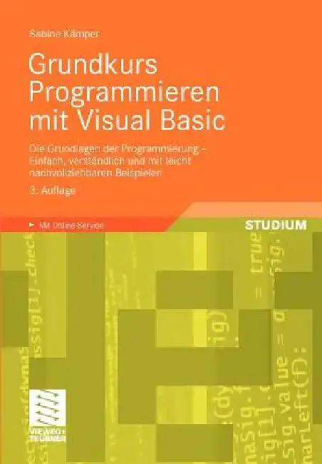 Cover of Grundkurs Programmieren Mit Visual Basic