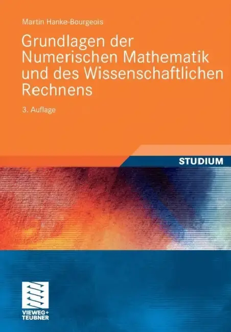 Cover of Grundlagen Der Numerischen Mathematik Und Des Wissenschaftlichen Rechnens