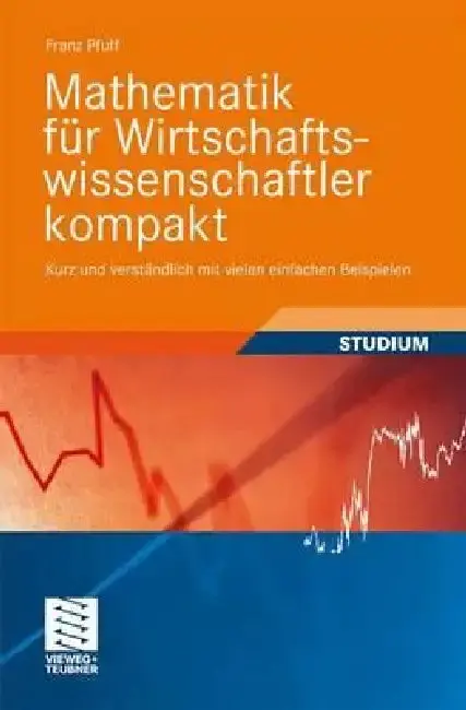 Cover of Mathematik Für Wirtschaftswissenschaftler Kompakt