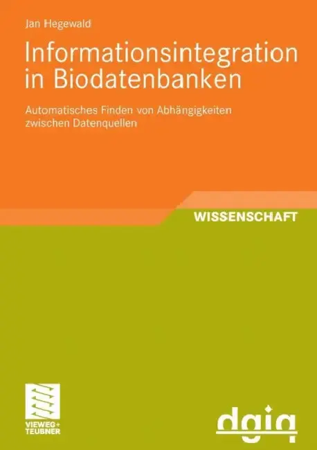 Cover of Informationsintegration in Biodatenbanken