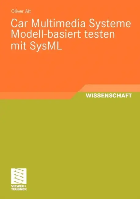 Cover of Car Multimedia Systeme Modell-Basiert Testen Mit Sysml