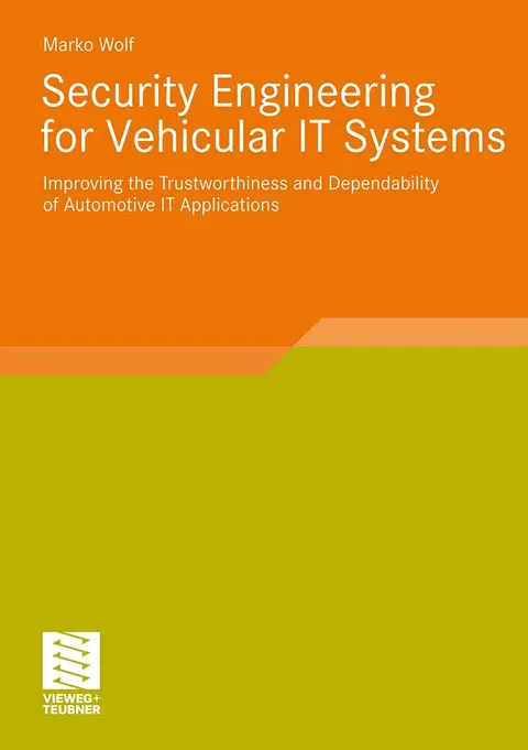 Cover of Security Engineering for Vehicular IT Systems