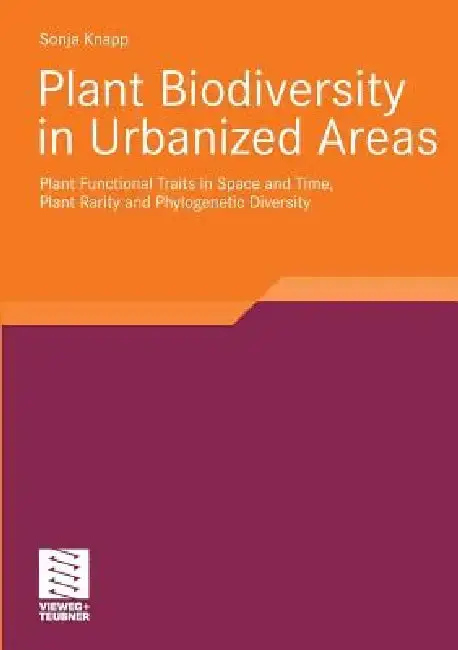 Cover of Plant Biodiversity in Urbanized Areas