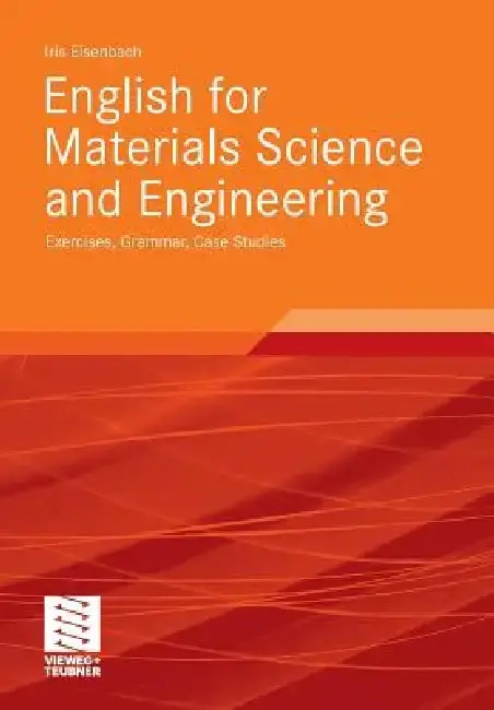 Cover of English for Materials Science and Engineering