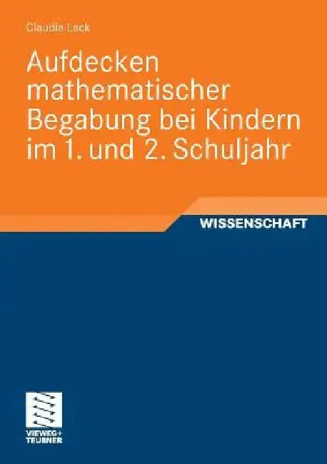 Cover of Aufdecken Mathematischer Begabung Bei Kindern Im 1. Und 2. Schuljahr