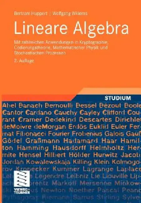 Cover of Lineare Algebra