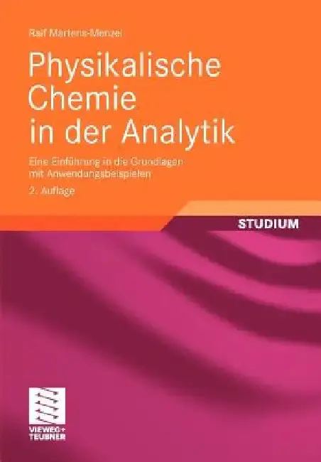 Cover of Physikalische Chemie in Der Analytik